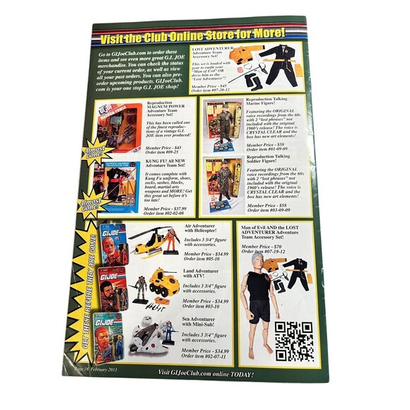 GI Joe Collectors Club The Official Magazine February 2013 - Picture 4 of 6